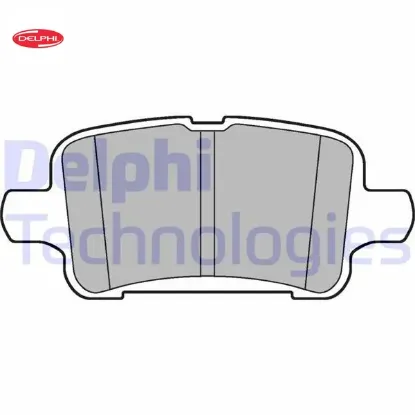 Arka fren balatası astra k 1.0-1.4-1.4t-1.6t-1.6 cdtı 16 22 106.5x46.3x16.6 delphı 1684934880/ 39037199/ 95526568 resmi