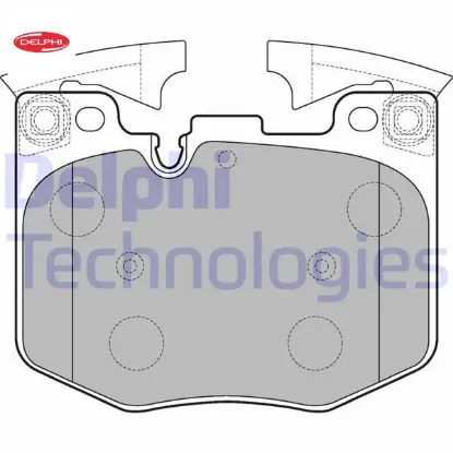 Fren balatası on bmw g30 g38 g32 g20 g01 g02 g05 g06 g07 g29 g11 g12 g14 g15 g16 ı20 delphı 34116889570 resmi