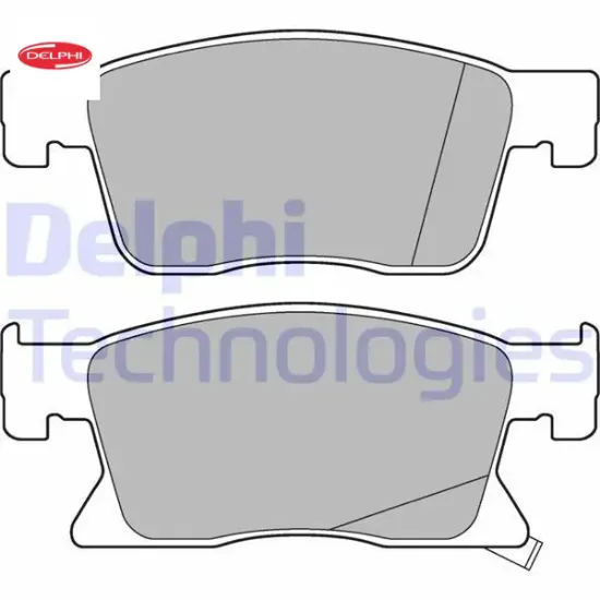 Ön balata astra k 15 22 16 inc 155.2x62.3x19.5 delphı 13478301/ 95526567 resmi