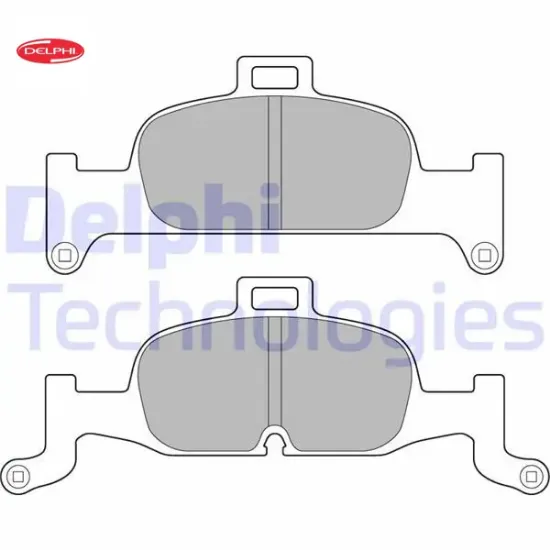 Fren balatası on a4 1.4 tfsı-a4 1.4 tfsı avant-a4 2.0 tdı-a4 2.0 tdı avant-a4 2.0 tdı delphı 8w0698151ac/ 8w0698151ad/ 8w0698151aq resmi