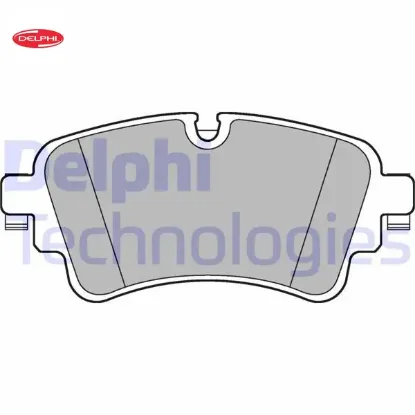 Arka fren balata a4-a5-a7-q5-q7 2014 129.3x59x17.5 delphı 8w0698451l/ 8w0698451h resmi