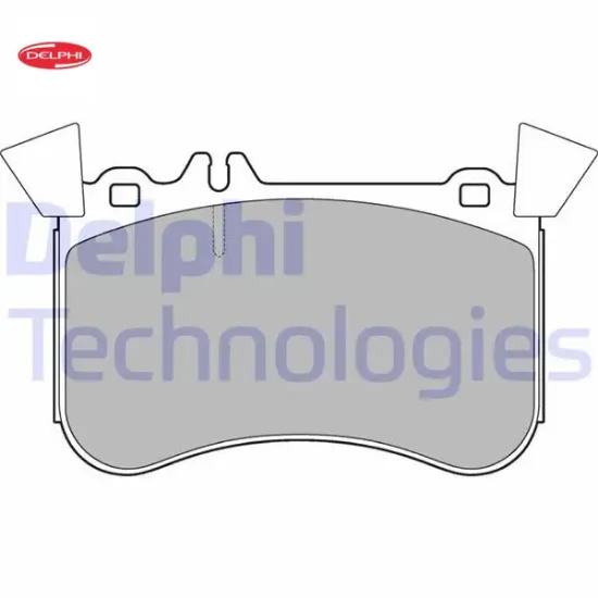 Fren balatası on 4-matic mercedes w176 c117 x117 x156 delphı a0084203220 resmi