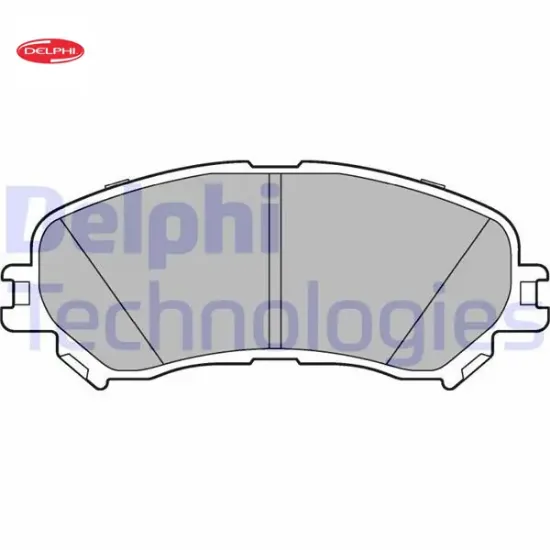 Ön fren balatası megane ıv 15> scenıc ıv 16> talısman 15> espace v 15> 1.2tce 1.3tce 1.5dci 1.6dci delphı 410606124r/ 7711946205 resmi
