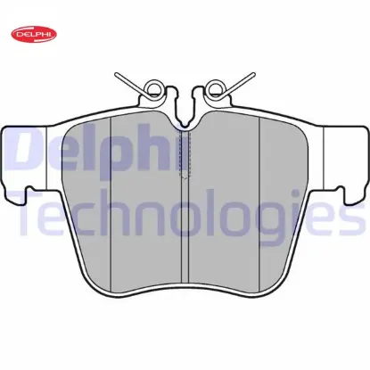 Fren balatası arka w205 s205 c253 x253 delphı a0004205900 resmi