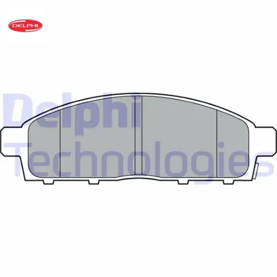 Fren balatası arka fullback-fullback cross-l200 delphı 6000609714/ 6000609715/ 6000611054 resmi