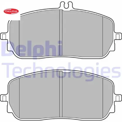 Fren balatası on mercedes w177 v177 w247 c118 x118 h247 x247 v167 delphı a0004203005 resmi