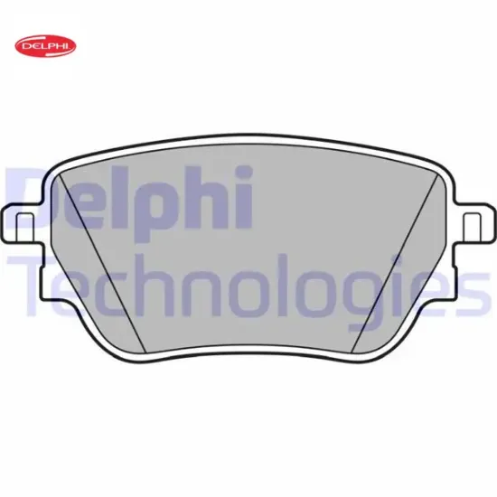 Fren balatası arka mercedes w177 v177 w247 c118 x118 h247 x247 delphı a0004207500 resmi