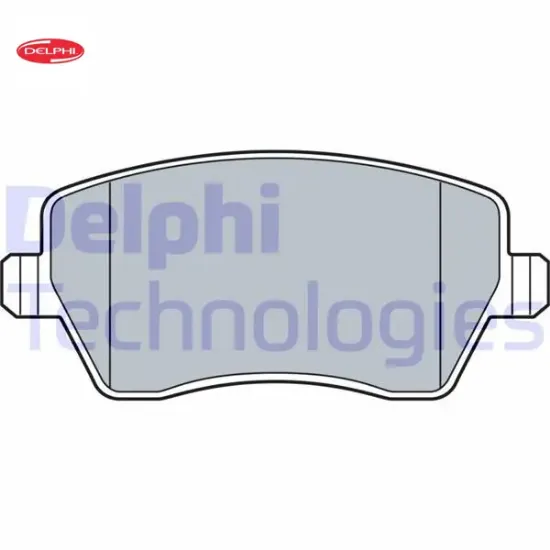 Fren balatası on renault clıo ııı-ıv modus 04 express 21 zoe 12 kangoo ıı 08 captur 13 dacıa duster delphı 410608481r/ 7701208422/ 41020ax625 resmi