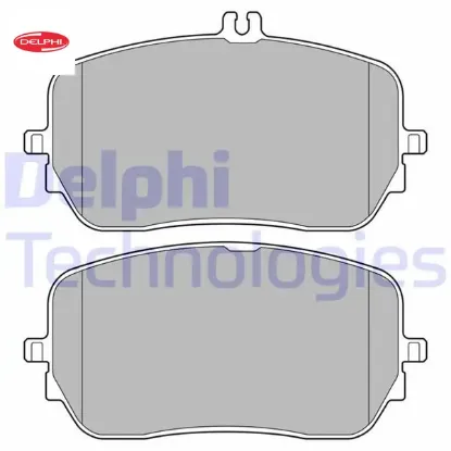 Fren balatası on mercedes gle-class v167 18 delphı a0004206803 resmi