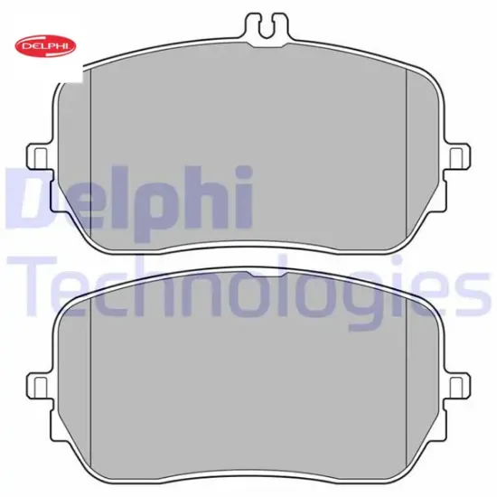 Fren balatası on mercedes gle-class v167 18 delphı a0004206803 resmi