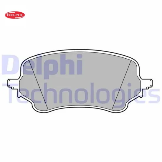 Ön fren balatası puma 09-2019 delphı 2413372/ 2425653/ ktl1tc2k021ac resmi