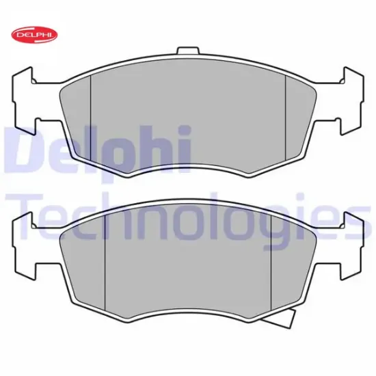 Fren balatası ön 500 20 panda 20 1.0 mild hybrid delphı 77368668/ 77368831 resmi