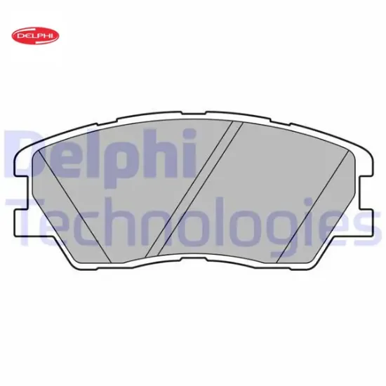 Ön fren balatası soul 01-2019 delphı 58101k0a10 resmi