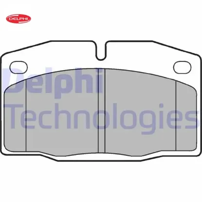 Ön fren balatası ascona 76/88 corsa a 82.3.93 kadet 1.4 88-95 vectra a 88/11.95 omega 94 delphı 1605586/ 1605788/ 1605787/ 90398759 resmi