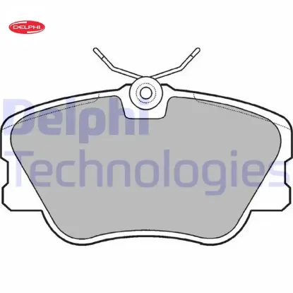 Fren balatası on mercedes w201 w124 s124 c124 a124 delphı a0004209920 resmi