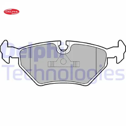 Fren balatası arka e30 e36 e46 e85 e86 delphı 34216778168 resmi