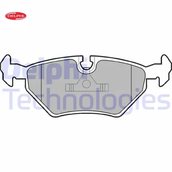 Fren balatası arka e30 e36 e46 e85 e86 delphı 34216778168 resmi
