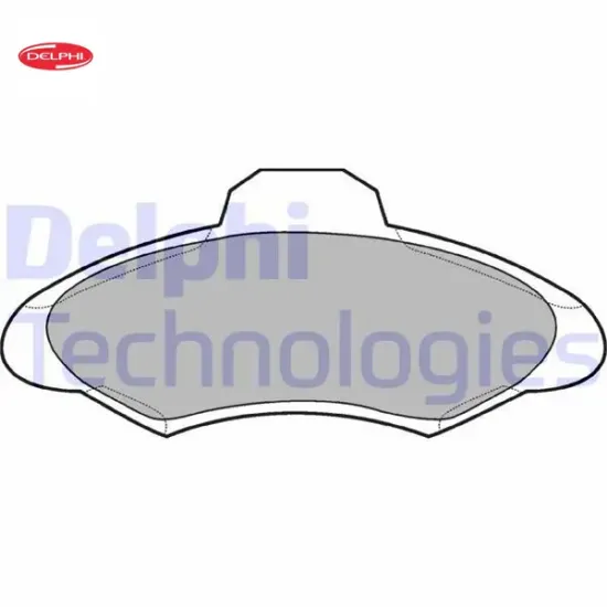 Fren balatası ön escort. Escort van. Orion 90 delphı 91ab2k021jb/ 96ab2k021ab resmi