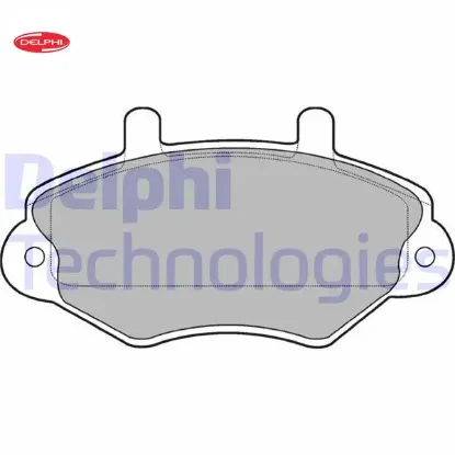 On fren balatası transıt t15 93 00 delphı 93vx2k021bb/ 1134159/ 6965580 resmi