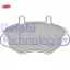 On fren balatası transıt t15 93 00 delphı 93vx2k021bb/ 1134159/ 6965580 resmi