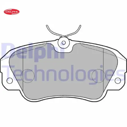 Fren balatası ön omega b. Senator 89 delphı  resmi