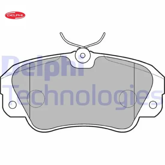 Fren balatası ön omega b. Senator 89 delphı  resmi