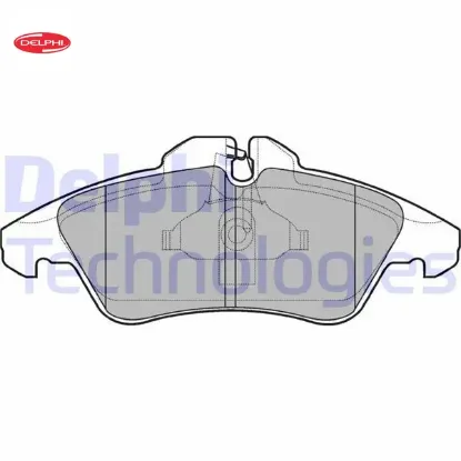Fren balatası on w638 b901 b904 . Lt 28-35-46 delphı a0024203920/ 2d0698151 resmi