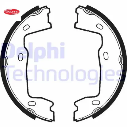 Arka pabuç balata vectra a 1.8 88-95 ascona c kaddet d e delphı 1605590/ 90399218/ 90350169 resmi