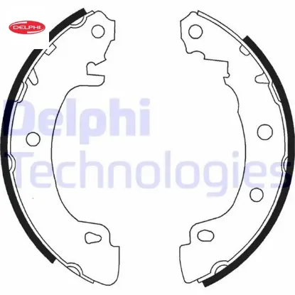 Arka pabuç balata megane 96 1.4-1.6 1.8 1.9d 1.9dti 2.0 203x39 delphı 7701204835/ 7701207266/ 7701207268 resmi