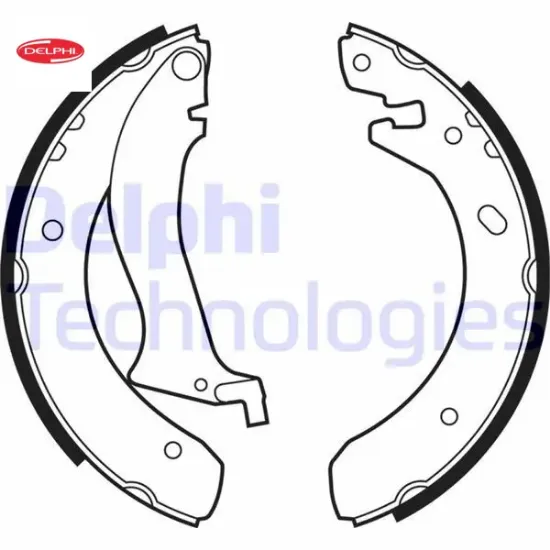 Fren balatası arka park frenı freelander 1 l314 98 06 delphı sfs000060 resmi