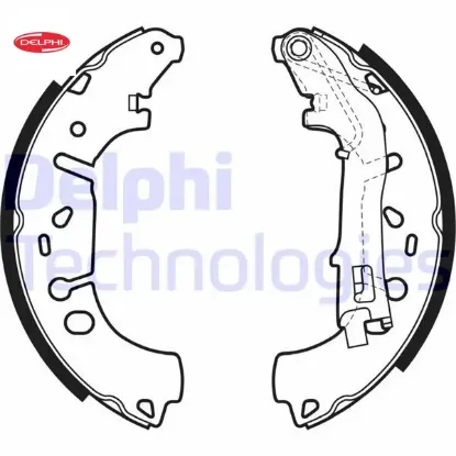 Arka pabuç balata fıorıno 09 grande punto 05 13 linea 07 punto evo 09 12 punto 12 cıtro n nemo 09 bı delphı 77363858/ 77364264/ 4241.N8/ 93168957 resmi