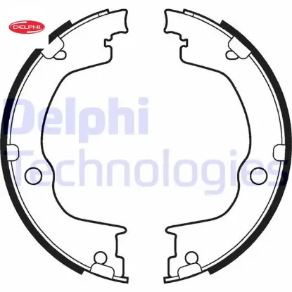 El fren balatası opel antara chevrolet captiva delphı 96626083/ 4804801/ 96625871/ 4804768 resmi