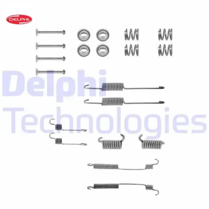 Fren pabuç montaj takımı arka escort 10/85 09/90 delphı  resmi