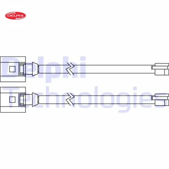 Fren ikaz kablosu ön cayenne; touareg 05/10 delphı  resmi