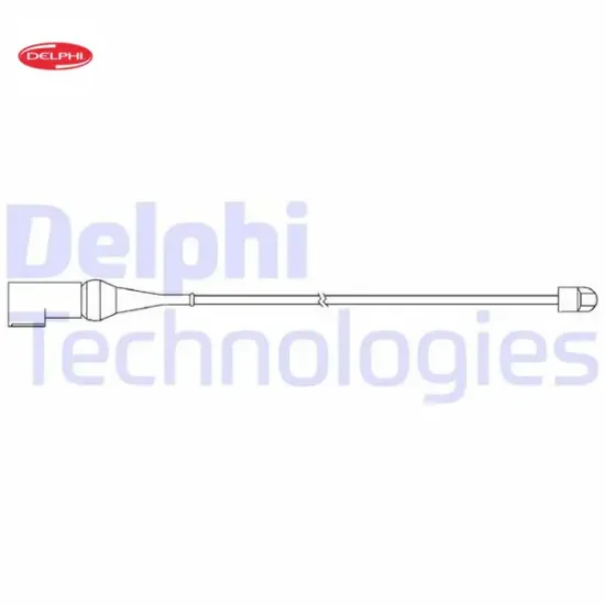 Fren ikaz kablosu arka transit 13 delphı  resmi