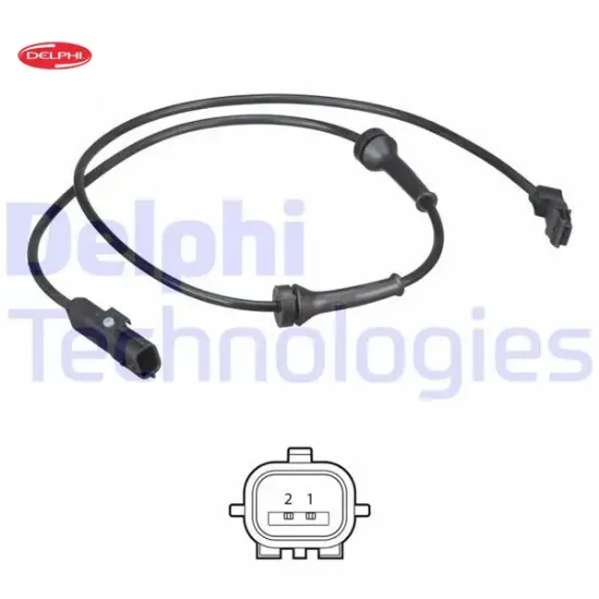 Abs sensörü arka grand scenıc ıı 2004 megane ıı 2002 scenıc ıı 2003 delphı 8200416683 resmi