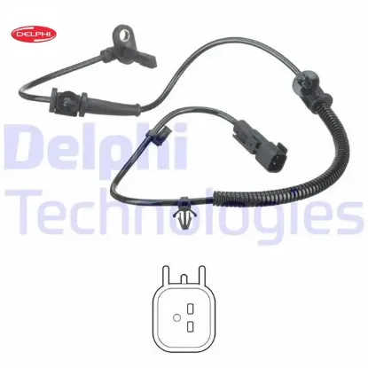 Arka abs devir sensörü opel ınsıgnıa a 08>17 <b1999999 delphı 1238438/ 13317205/ 12841558/ 1235324 resmi