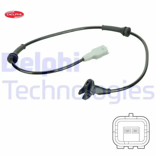 Ön abs devir sensörü p307 00 12 p308 07 14 p3008 09 16 p5008 09 16 c4 09 ds4 11 ds5 11 delphı 4545.K3/ 4545.F5/ 4545.C1/ 4545.88 resmi