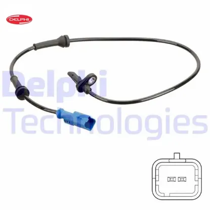 Abs sensörü c3-c4-2008-208 03-2012 delphı 9805083380 resmi