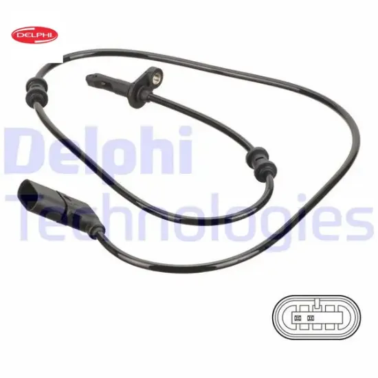 Abs sensoru arka c-class w205 s205 c205 a205 delphı a2059058503 resmi