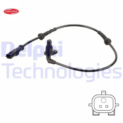 Abs sensörü sol arka duster 10 delphı 479007637r/ 8200862229/ 479006552r resmi