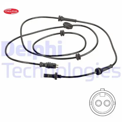 Abs sensörü doblo cargo 03-2001 delphı 46814966 resmi