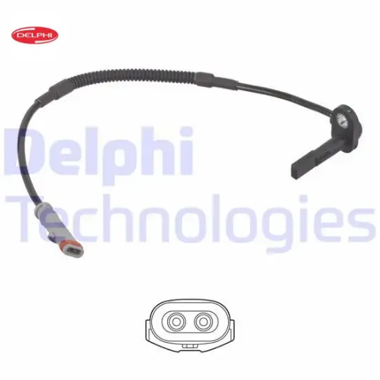 Ön abs devir sensörü ınsıgnıa a-astra j-zafıra c flexrıde için delphı 1238265/ 12842287 resmi