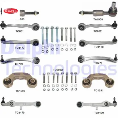 Salıncak ön takım seti komple vw passat ıv 96-00 passat v 3b3 00-05 a4 8e2.B6 00-04 delphı 8d0498998 resmi