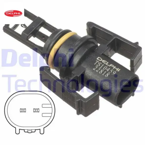 Hava sıcaklık sensoru mercedes w168 w176 w202 w203 w204 w639 b906 . Vw lt 28-35-46 delphı a6511530028/ 2d0905379a resmi