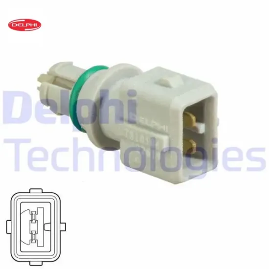 Emme hava sıcaklık sensörü 206-306-saxo-xsara 1.6 98 > kangoo 01> clıo ıı 98>05 clıo ııı 05> modus 0 delphı 1920.6c/ 7701055723 resmi