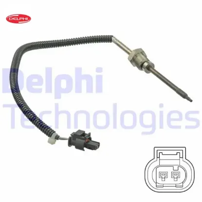 Egzoz sıcaklık sensoru kat. Uzerınde w203 s203 w204 s204 c209 a209 c219 w211 s211 w221 delphı a0009058900 resmi