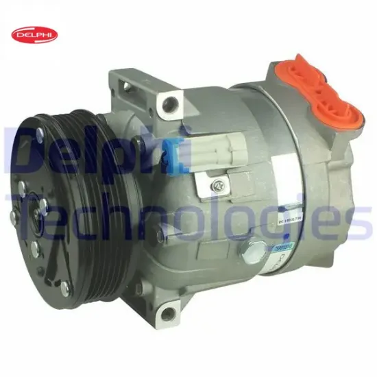 Klima kompresörü vectra b 1.6i-1.6 16v-2.0i-2.0 dtı 16v 95-03 119mm delphı 1854067/ 1854091/ 24427890 resmi
