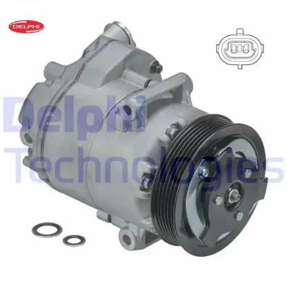 Klima kompresörü opel astra j 09>15 merıva b 10>15 1.3 cdtı 1.7 cdtı delphı 13395693/ 13271266/ 1618047/ 13250606 resmi