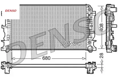 Motor su radyatoru sprınter b906 06 otomatık sanzıman denso a9065001502 resmi